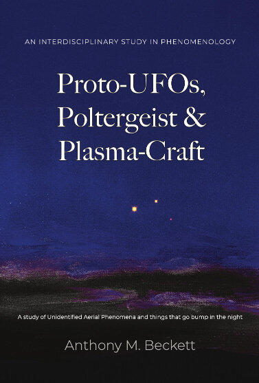 Proto-UFOs, Poltergeist & Plasma-Craft Cover Design Proto-UFOs, Poltergeist & Plasma-Craft Cover Design